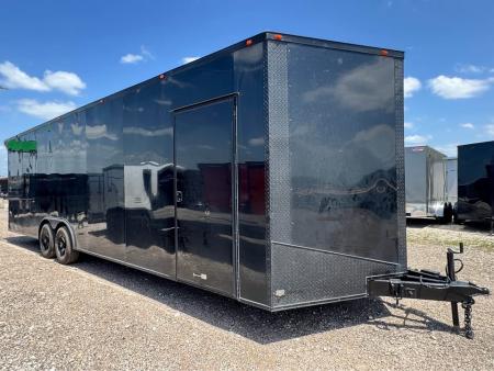 Used USED 2025 8.5X28 ENCLOSED CAR HAULER WITH ESCAPE DOOR Cargo / Enclosed Trailer