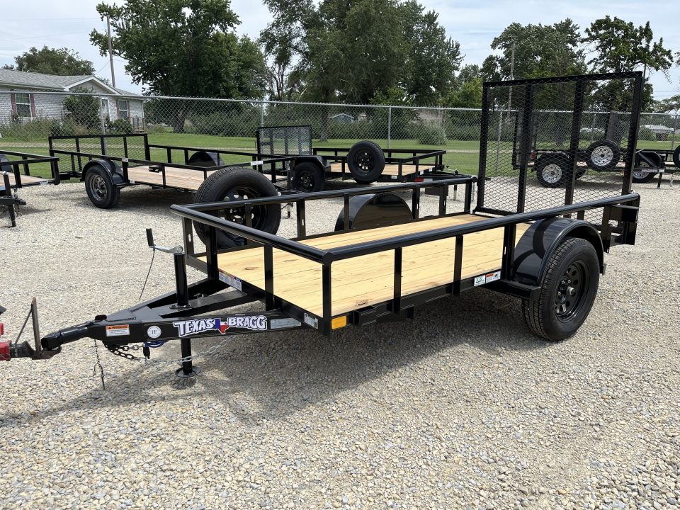 New 2026 Texas Bragg Trailers 5x10P - 60'' x 10' Utility Trailer