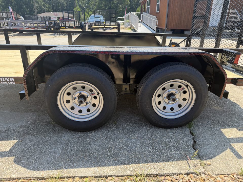New 2026 Double A 77"x12' Utility Trailer