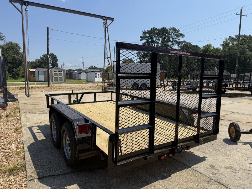 New 2026 Double A 77"x12' Utility Trailer