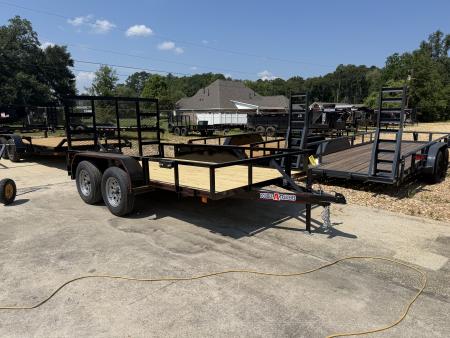 New 2026 Double A 77 x12' Utility Trailer