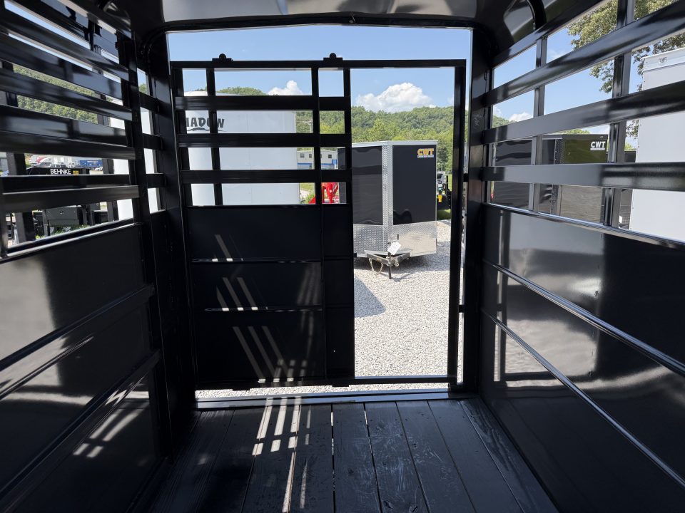 New 2026 Delta Trailers 20' GN STOCK 7' TALL Stock / Stock Combo Trailer