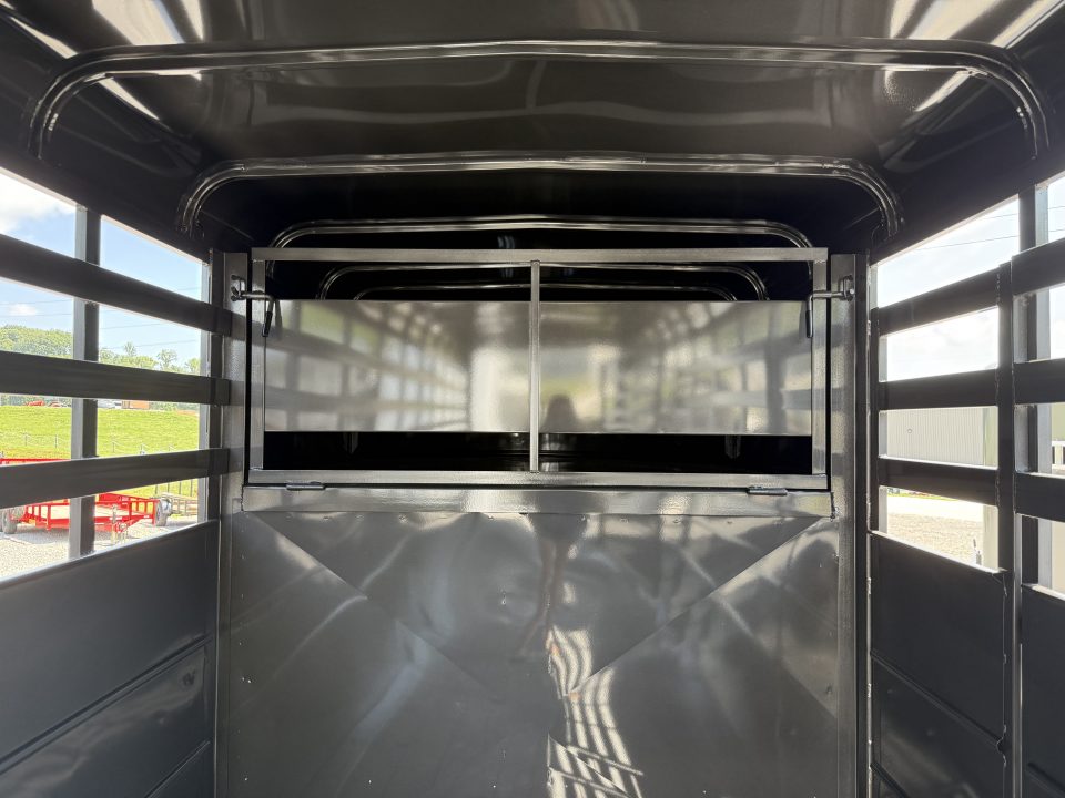 New 2026 Delta Trailers 20' GN STOCK 7' TALL Stock / Stock Combo Trailer