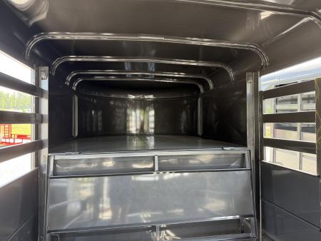 New 2026 Delta Trailers 20' GN STOCK 7' TALL Stock / Stock Combo Trailer