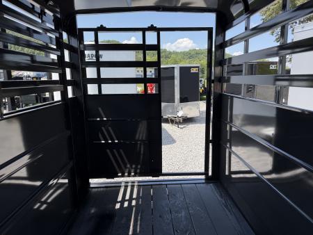New 2026 Delta Trailers 20' GN STOCK 7' TALL Stock / Stock Combo Trailer