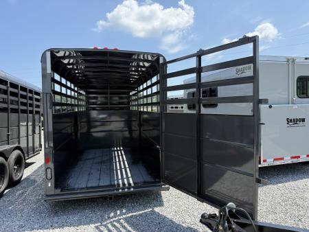 New 2026 Delta Trailers 20' GN STOCK 7' TALL Stock / Stock Combo Trailer