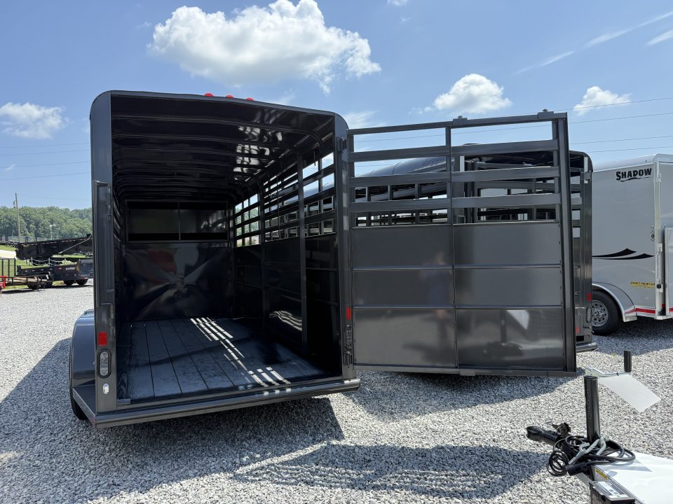 New 2026 Delta Trailers 16' GN STOCK 7' TALL Stock / Stock Combo Trailer