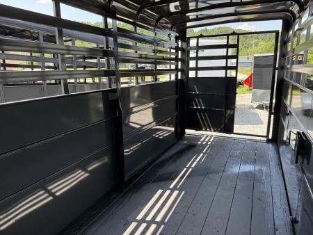 New 2026 Delta Trailers 16' GN STOCK 7' TALL Stock / Stock Combo Trailer