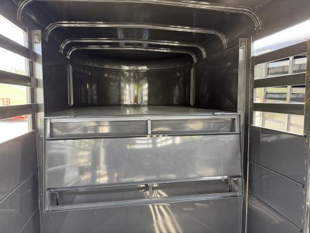 New 2026 Delta Trailers 16' GN STOCK 7' TALL Stock / Stock Combo Trailer