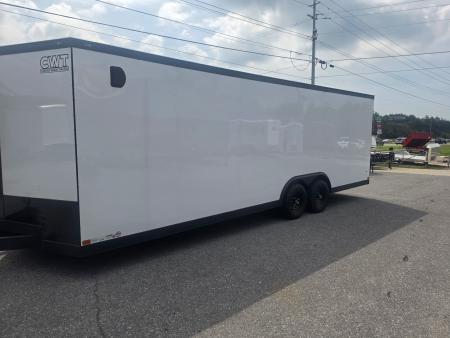 New 2026 Covered Wagon Trailers 8.5X24 TA3 7' POLY Cargo / Enclosed Trailer