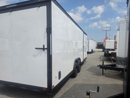 New 2026 Covered Wagon Trailers 8.5X24 TA3 7' POLY Cargo / Enclosed Trailer