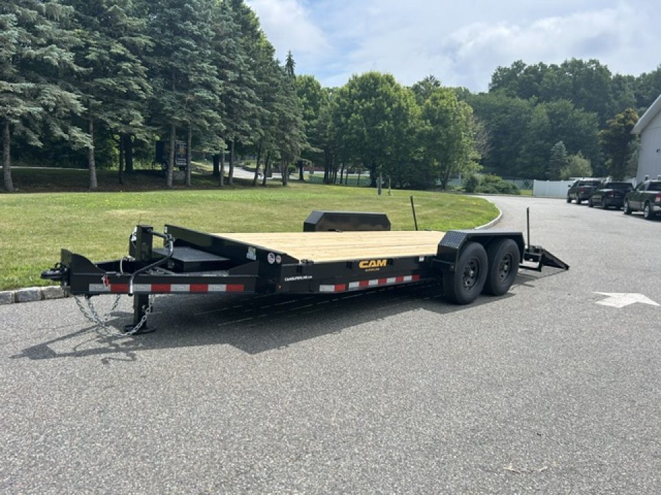 New 2027 Cam Superline 7X18 Heavy Duty 15,400 lb. GVWR Equipment Trailer