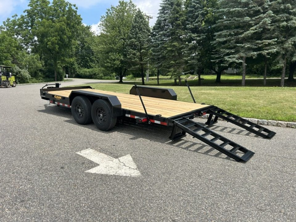 New 2027 Cam Superline 7X18 Heavy Duty 15,400 lb. GVWR Equipment Trailer