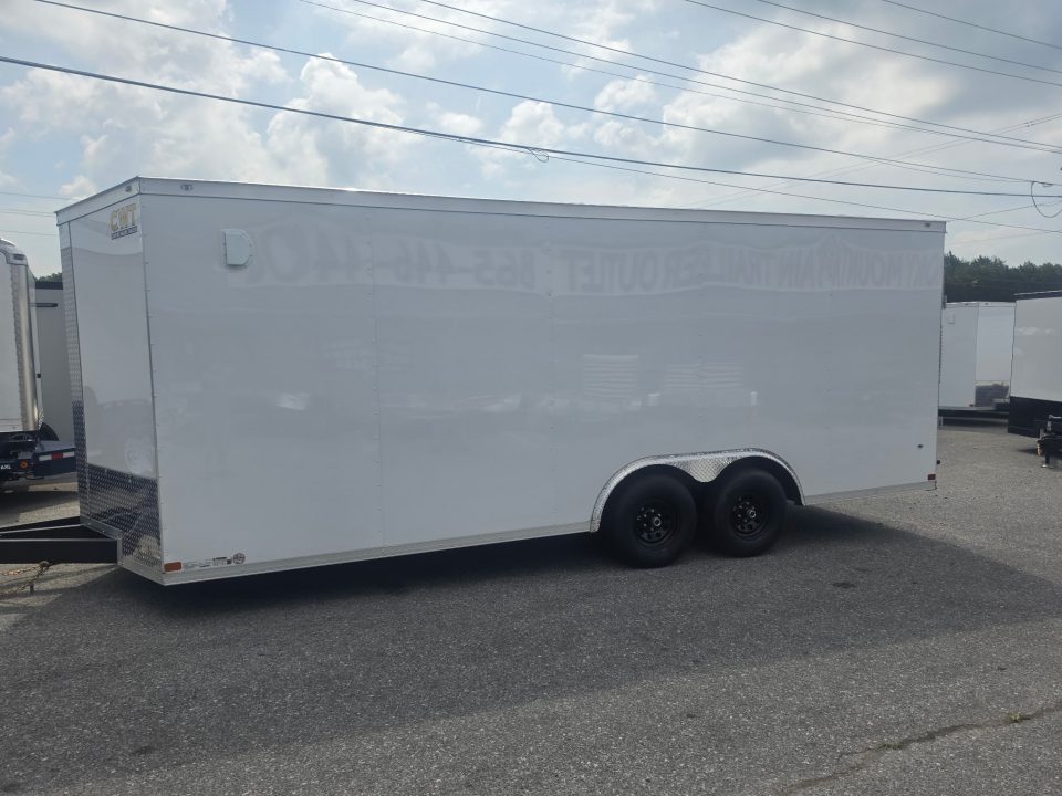 New 2026 Covered Wagon Trailers 8.5X20 TA3 7' POLY Cargo / Enclosed Trailer