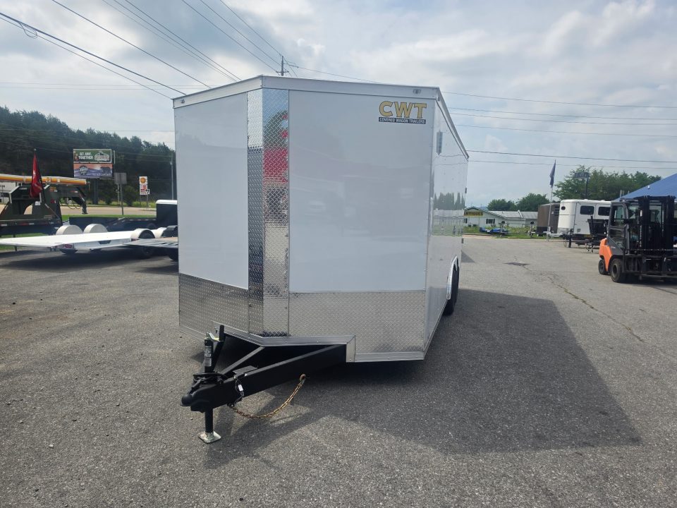 New 2026 Covered Wagon Trailers 8.5X20 TA3 7' POLY Cargo / Enclosed Trailer