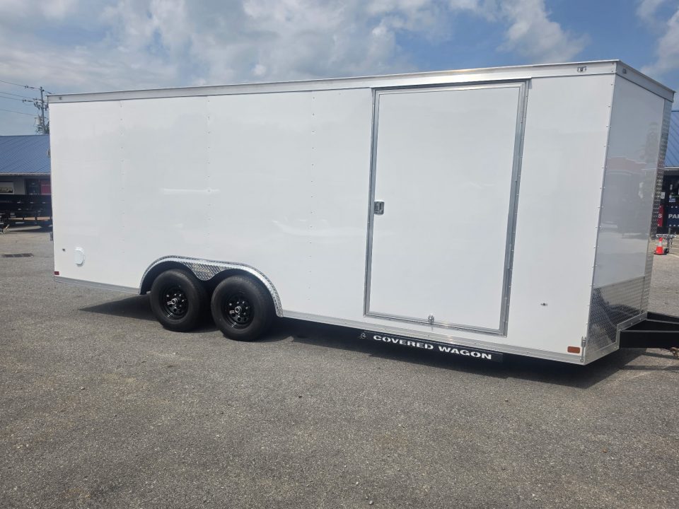 New 2026 Covered Wagon Trailers 8.5X20 TA3 7' POLY Cargo / Enclosed Trailer