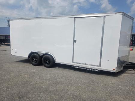 New 2026 Covered Wagon Trailers 8.5X20 TA3 7' POLY Cargo / Enclosed Trailer