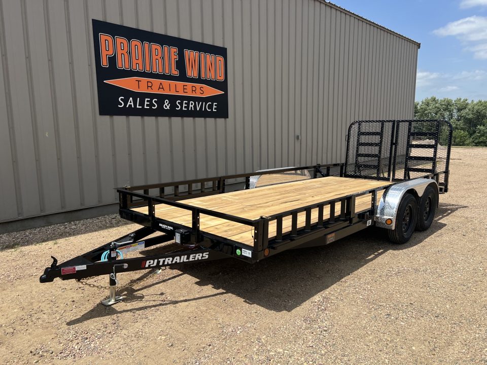 New 2027 PJ Trailers 18' HD Gate Utility Trailer