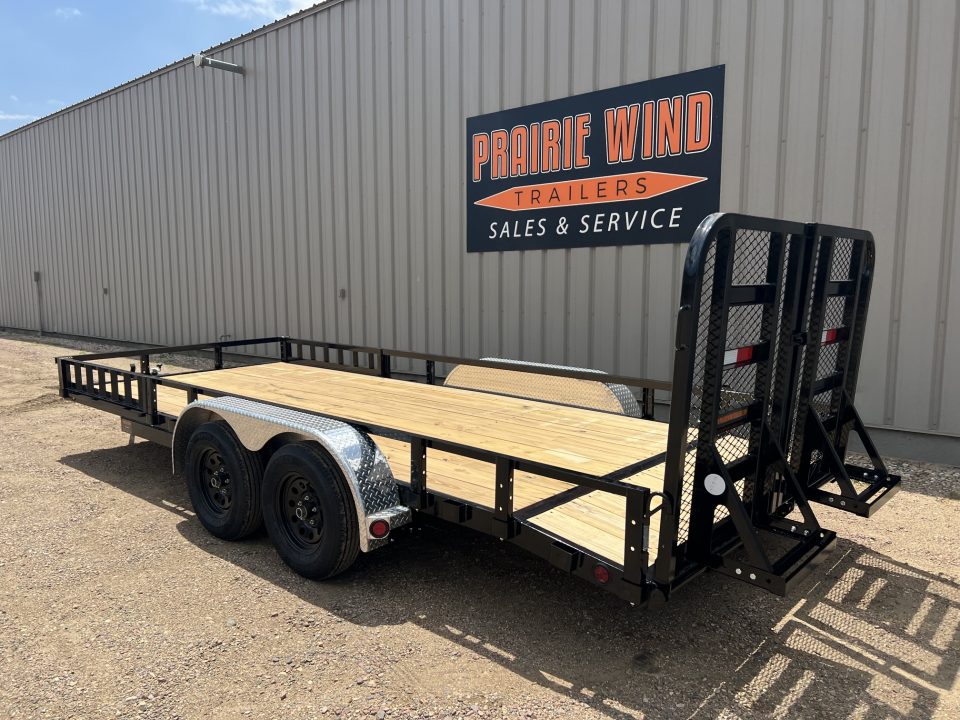 New 2027 PJ Trailers 18' HD Gate Utility Trailer