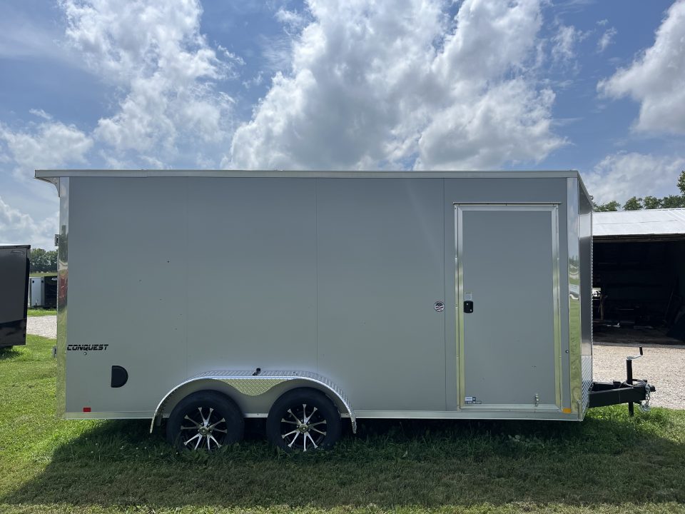 New 2026 Formula Trailers CONQUEST 7x16X84" .080 POLYCORE w/RAMP GATE Cargo / Enclosed Trailer