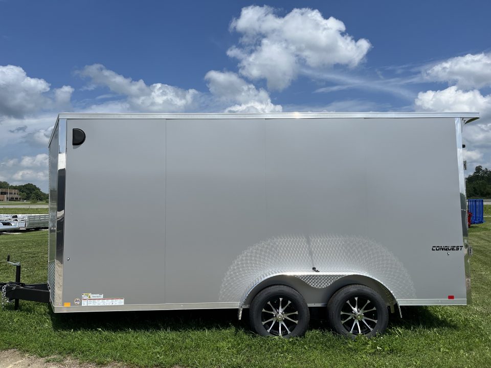 New 2026 Formula Trailers CONQUEST 7x16X84" .080 POLYCORE w/RAMP GATE Cargo / Enclosed Trailer