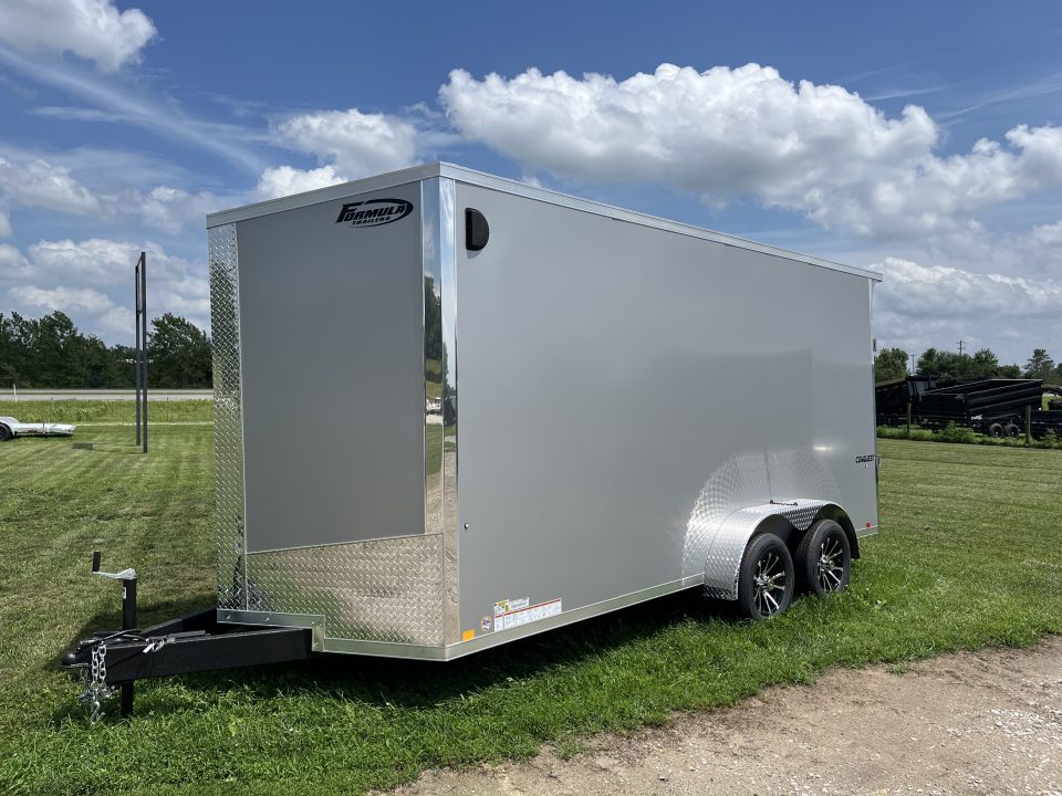 New 2026 Formula Trailers CONQUEST 7x16X84" .080 POLYCORE w/RAMP GATE Cargo / Enclosed Trailer