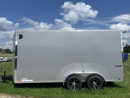 New 2026 Formula Trailers CONQUEST 7x16X84" .080 POLYCORE w/RAMP GATE Cargo / Enclosed Trailer