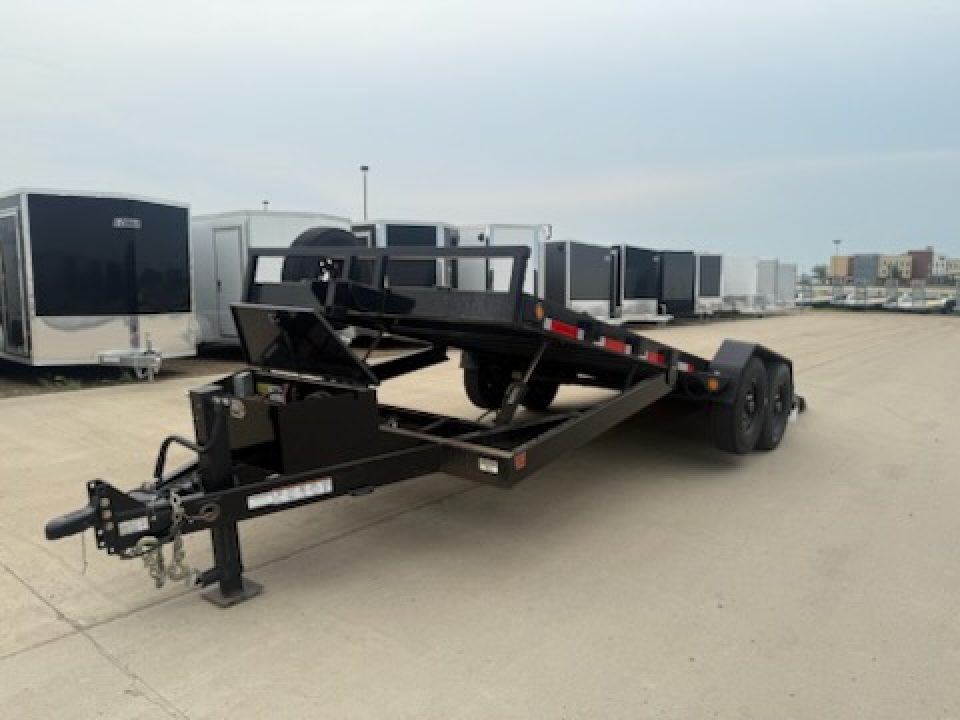 Used 2026 Quality Steel and Aluminum 7X20 FULL TILT-16K Equipment Trailer/Tilt Trailer