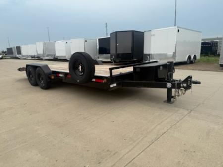Used 2026 Quality Steel and Aluminum 7X20 FULL TILT-16K Equipment Trailer/Tilt Trailer