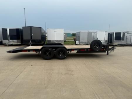 Used 2026 Quality Steel and Aluminum 7X20 FULL TILT-16K Equipment Trailer/Tilt Trailer