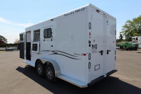 New 2027 Trails West Classic II Warmblood W/ Lined & Insulated Roof - 3 Horse Trailer