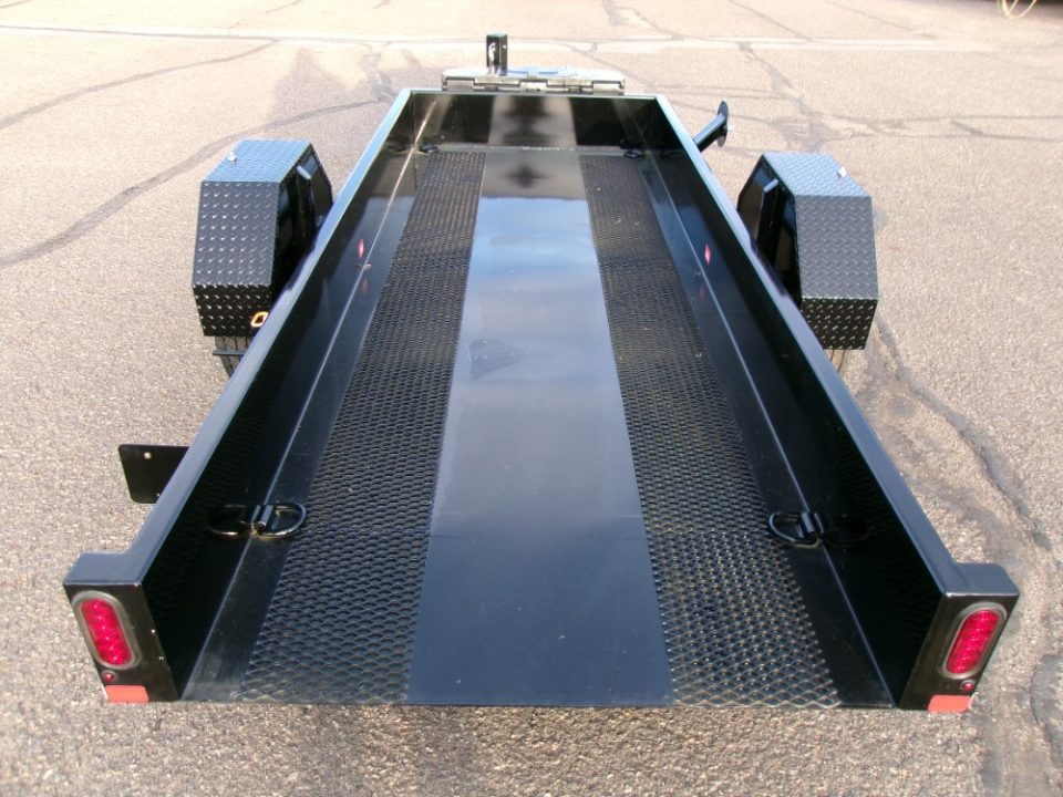 New 2024 Midsota SL12RA-BP-077 Equipment Trailer