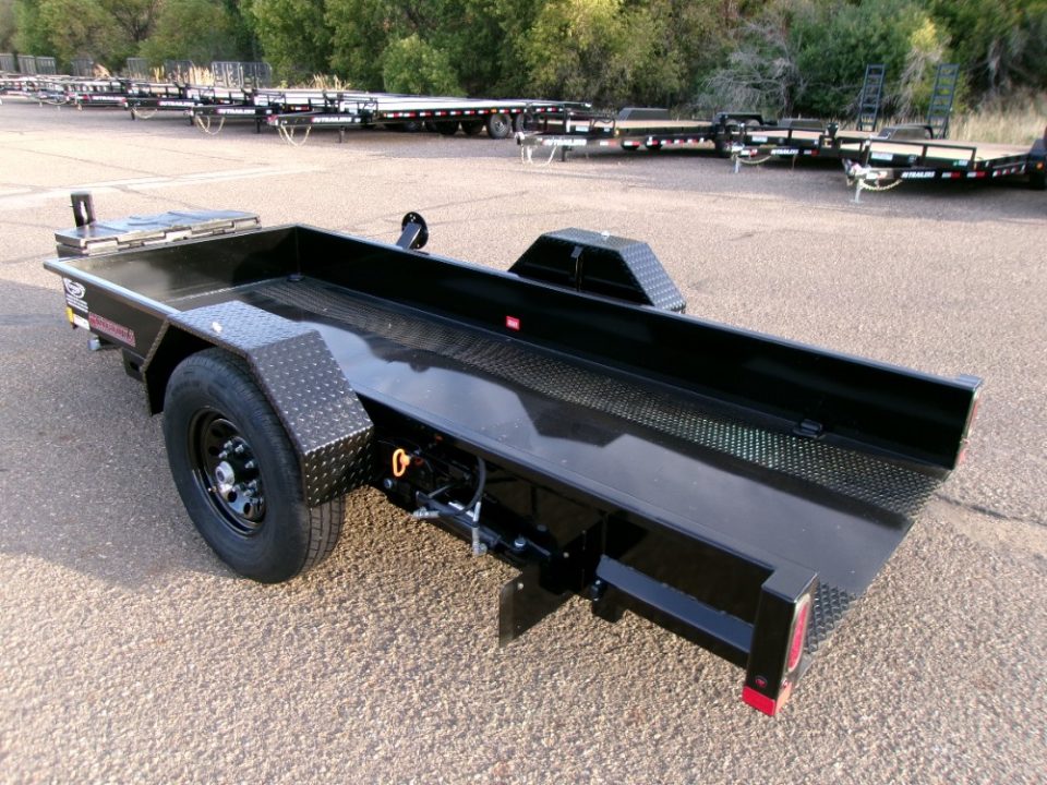 New 2024 Midsota SL12RA-BP-077 Equipment Trailer