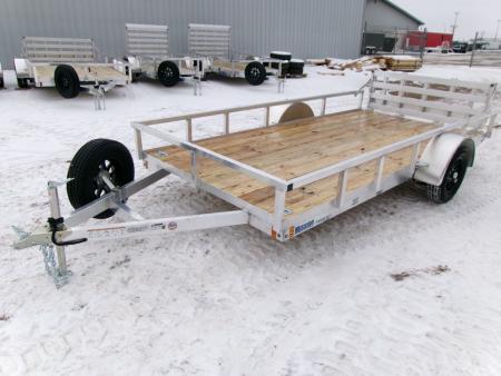 New 2025 Mission 80x14 Utility Trailer
