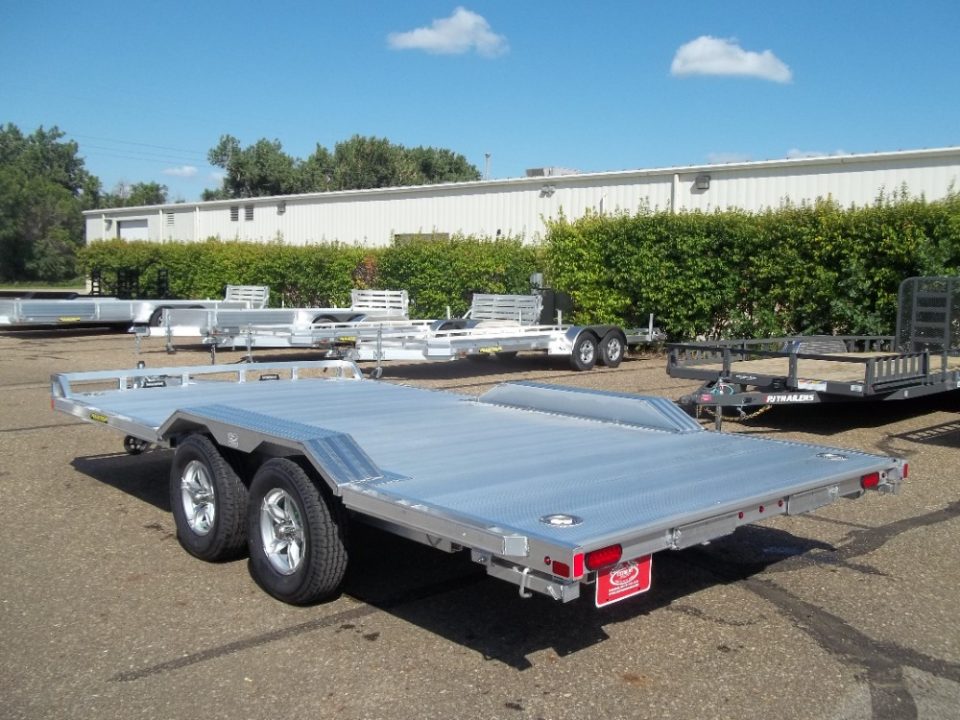 Used 2024 Aluma 8216WB R Utility Trailer