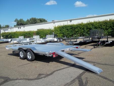 Used 2024 Aluma 8216WB R Utility Trailer
