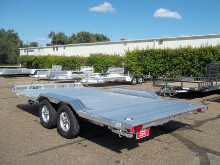 Used 2024 Aluma 8216WB R Utility Trailer