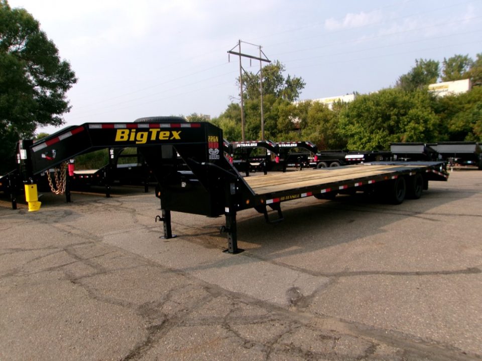 New 2026 Big Tex Trailers 22GN-30D5A-MRBK Flatbed Trailer