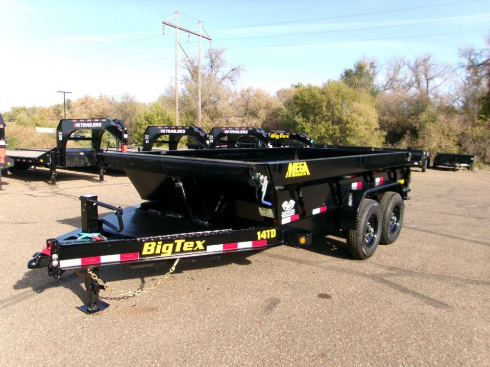 New 2026 Big Tex Trailers 14TD-14C2A-BK Dump Trailer