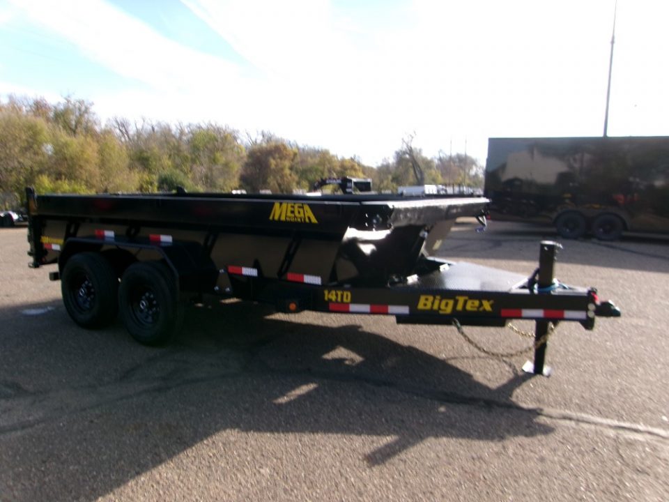 New 2026 Big Tex Trailers 14TD-14C2A-BK Dump Trailer