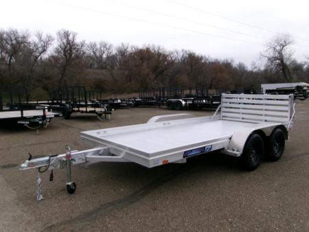 New 2026 Aluma 7814ESA-TA-EL-BT Utility Trailer