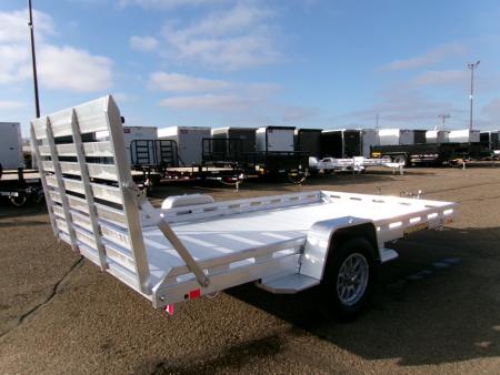 New 2026 Aluma 8012S-EL-TG Utility Trailer
