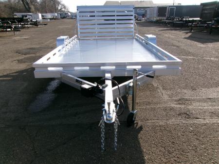 New 2026 Aluma 8012S-EL-TG Utility Trailer