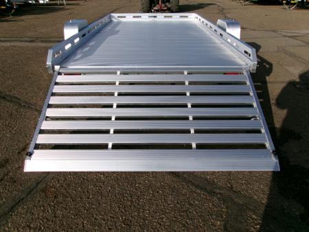 New 2026 Aluma 8012S-EL-TG Utility Trailer