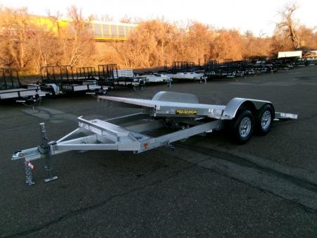 New 2026 Aluma 8216H-TILT-TA-EL-RTD Car Hauler