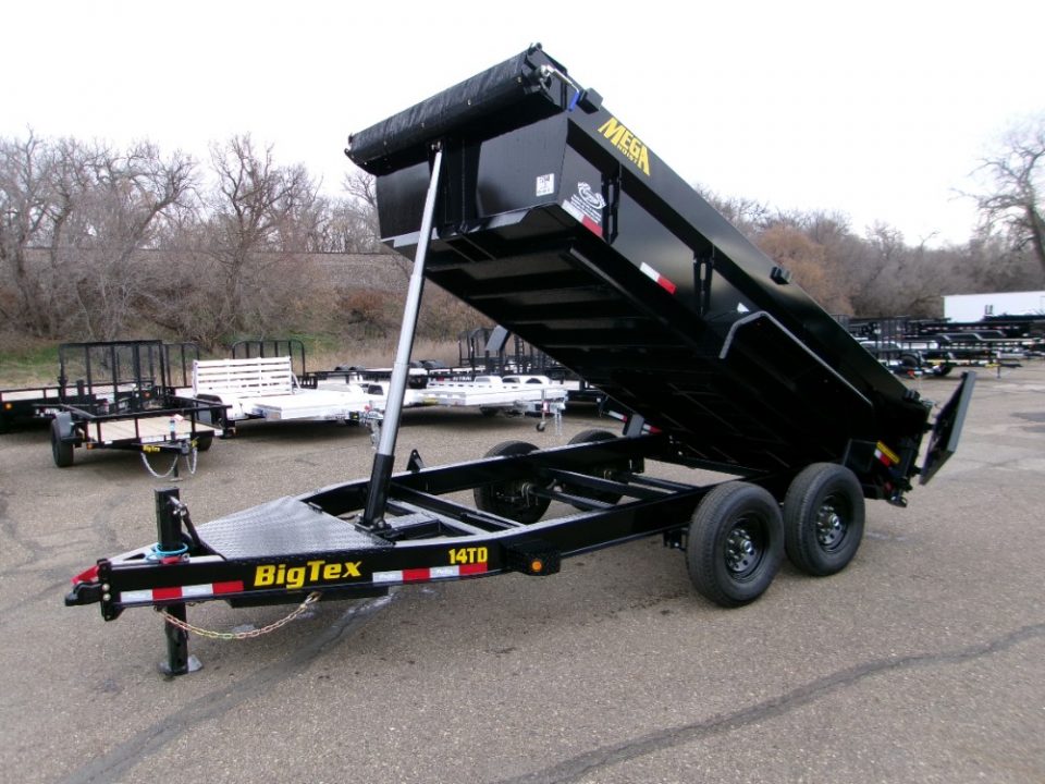 New 2026 Big Tex Trailers 14TD-14C2A-BK Dump Trailer
