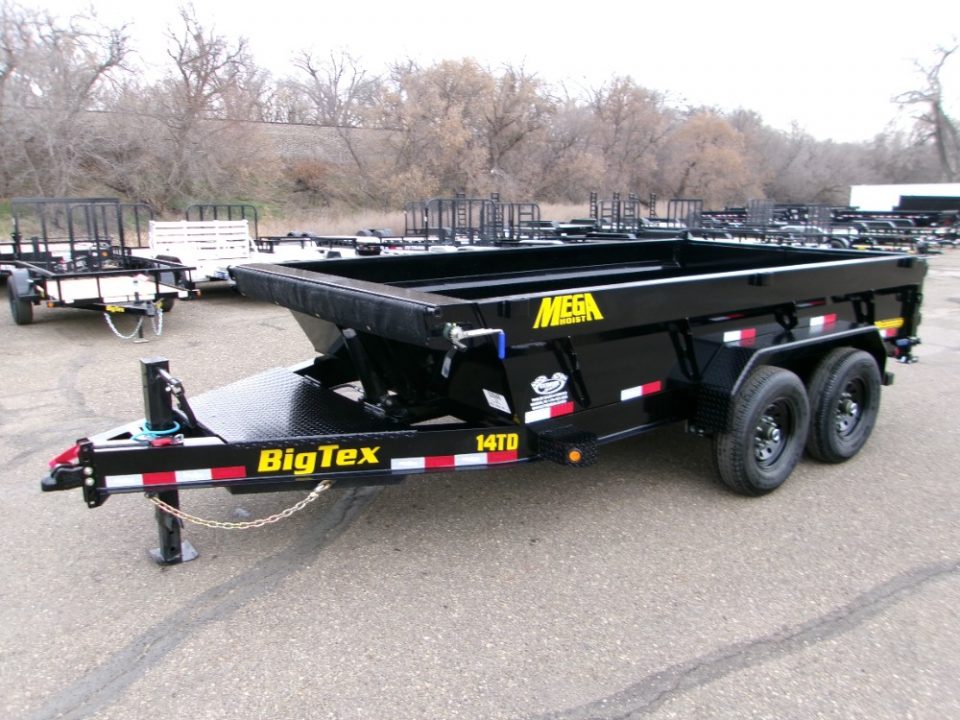 New 2026 Big Tex Trailers 14TD-14C2A-BK Dump Trailer
