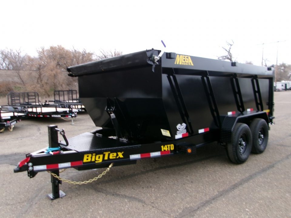 New 2026 Big Tex Trailers 14TD-14C4A-BK Dump Trailer