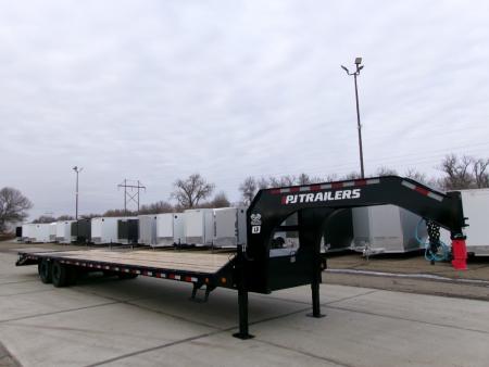 New 2026 PJ Trailers LDQ40D2HSWK-BYSC-JA06 Flatbed Trailer