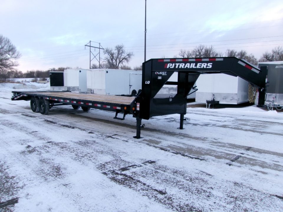 New 2026 PJ Trailers LQS3072BSWK Flatbed Trailer